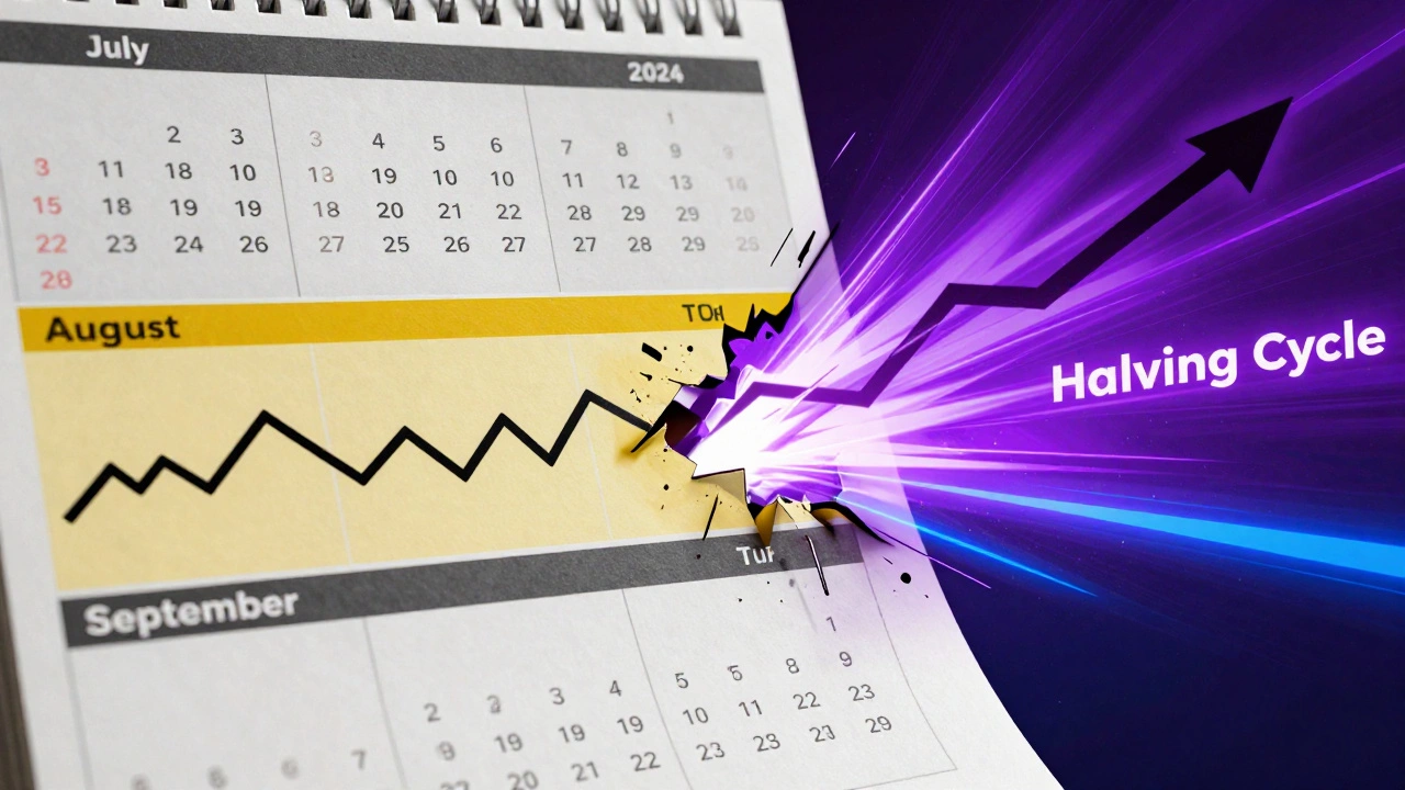 Calendar breaking apart as halving cycle shockwave drives prices up